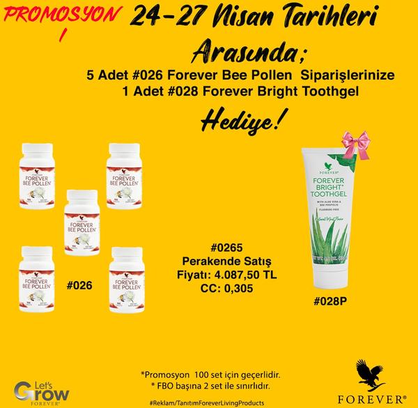 FOREVER BEE POLLEN - 5 Lİ SET