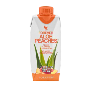 FOREVER ALOE PEACHES - 330 ML X 3 ADET
