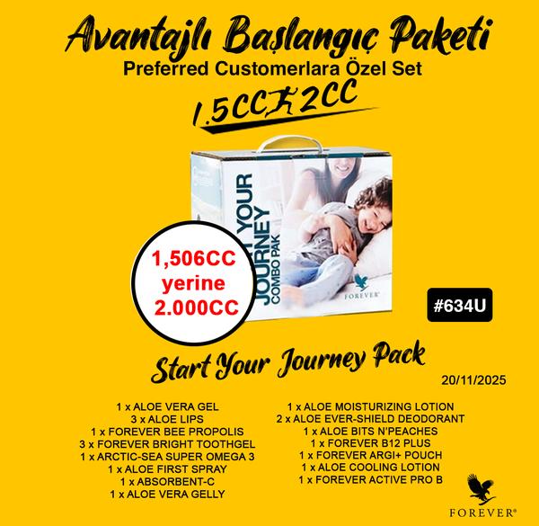 START YOUR JOURNEY PACK