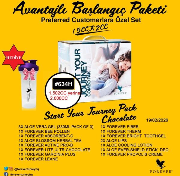 START YOUR JOURNEY PACK - ÇİKOLATALI